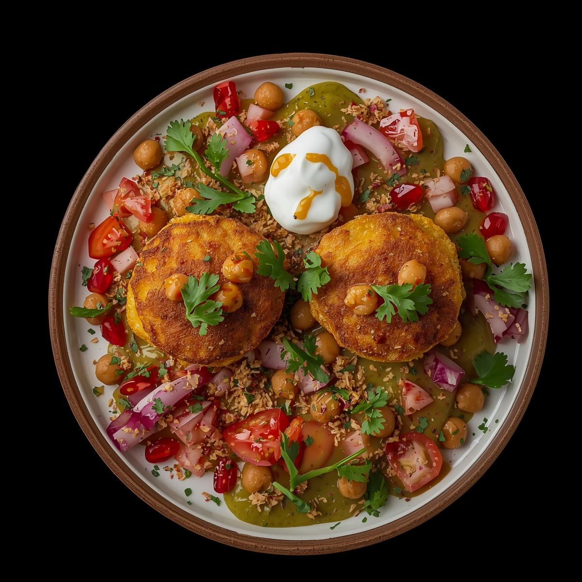 Aloo Tikki Chaat